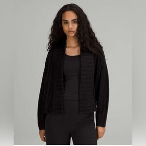 Lululemon Twin Rib Sweater Wrap